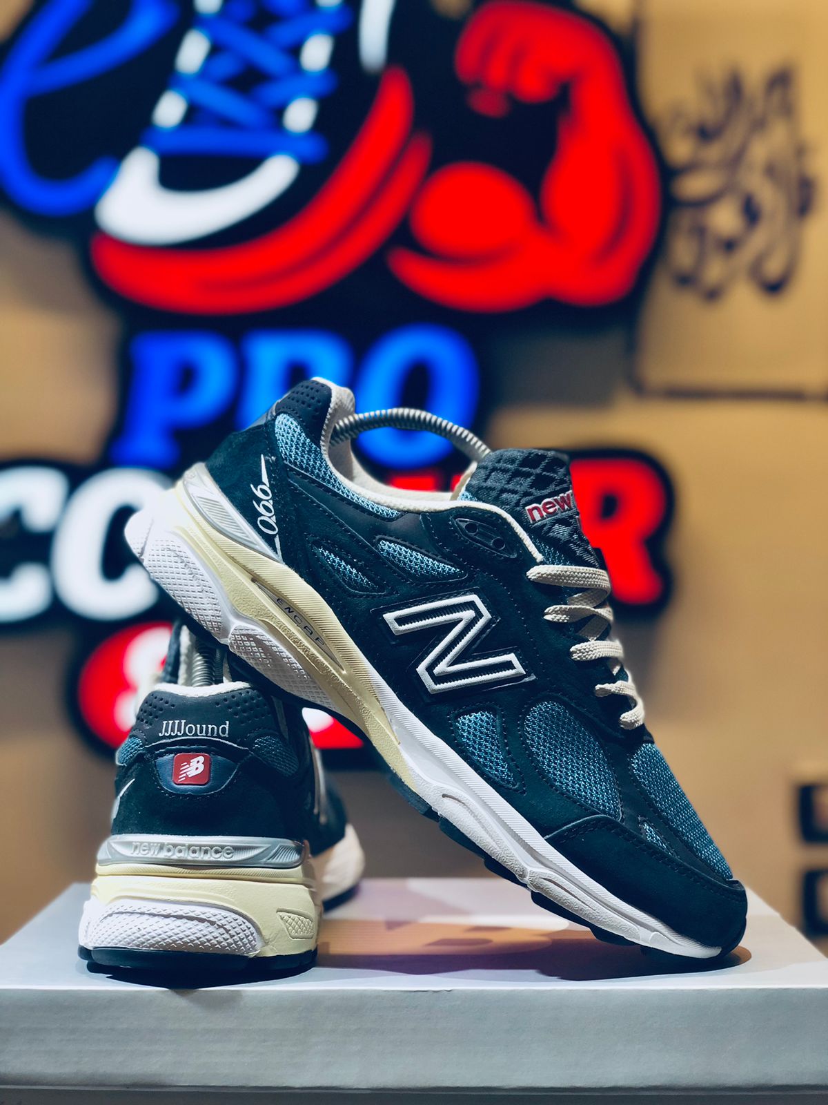 New Balance 990 Black Blue
